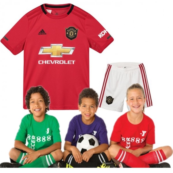 Kid's Manchester United Home Suit 19/20 (Customizable)