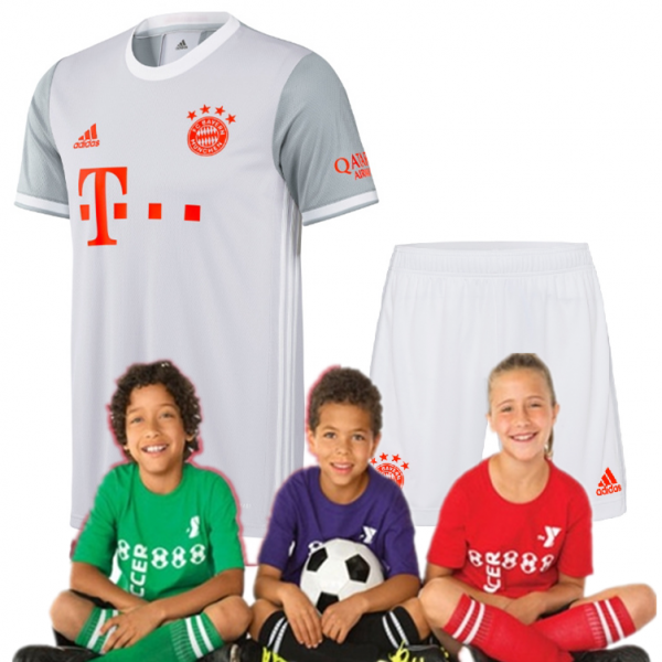Kid's Bayern Munich Away Suit 20-21 (Customizable)