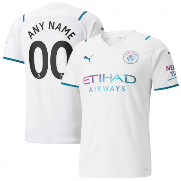 Manchester City Away Player Version Jersey 21/22 (Customizable)