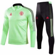 21/22 Manchester United Training Suit Green