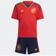 2022 World Cup Spain Kid's Suit(Customizable)